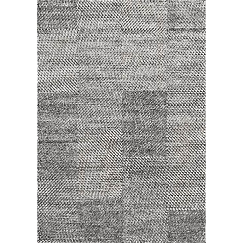 Dynamic Rugs 1151-991 Robin 9X12.6 Rectangle Rug in Grey/Charcoal/Light Grey